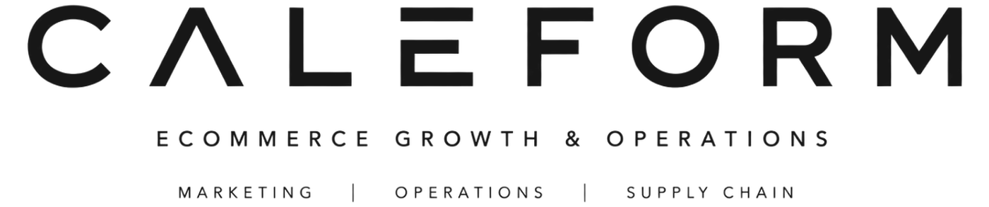 Caleform — ecommerce growth and operations. Marketing, operations, supply chain.